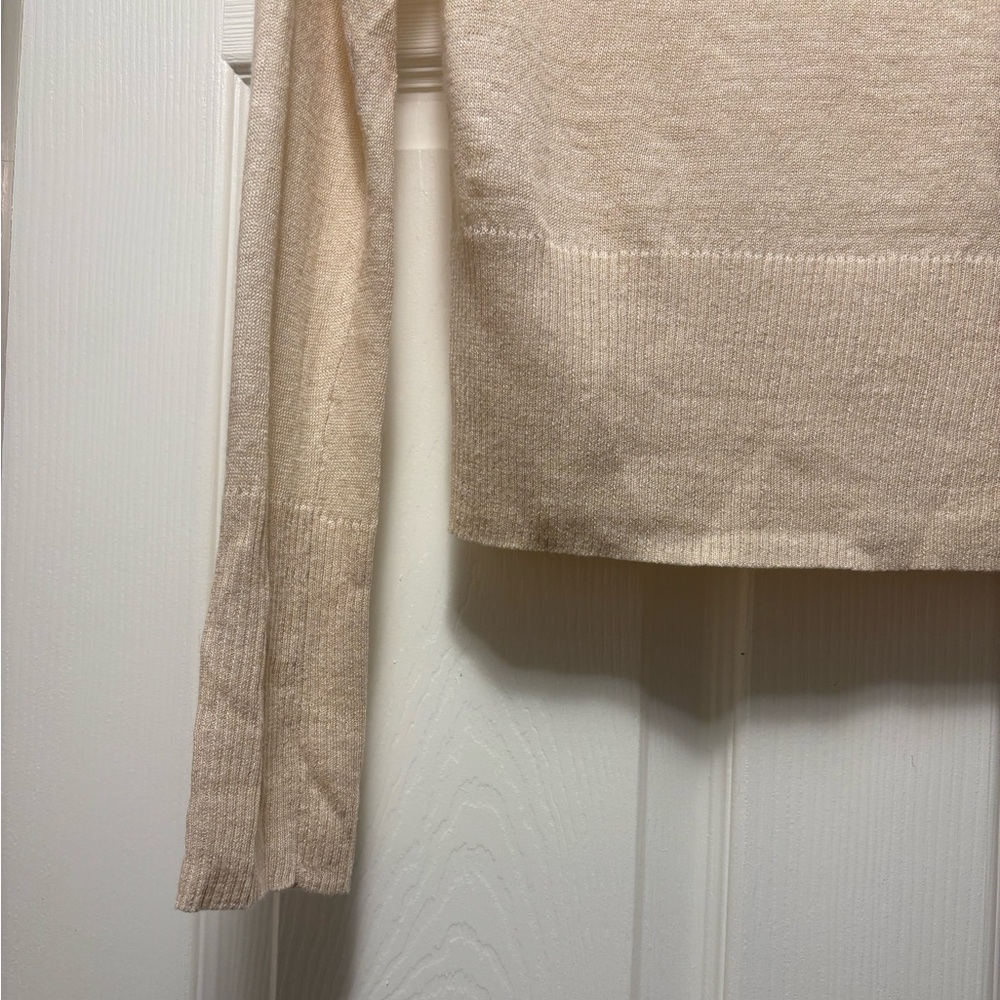 JENNI KAYNE Finley Crewneck Sweater in Cream - Picture 5 of 10